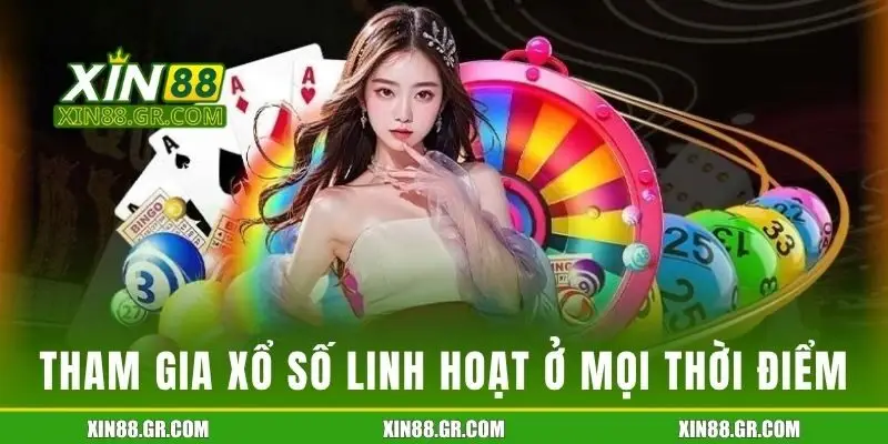 Tham gia xổ số online linh hoạt ở mọi thời điểm